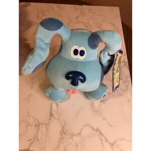 Viacom Blues Clues 8" Plush Dog 1998 Doll Stuffed Animal Puppy Eden Nickelodeon